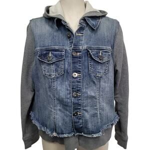 Torrid Women's Denim Sweatshirt Jacket Size 1X
